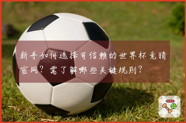 新手如何选择可信赖的世界杯竞猜官网？需了解哪些关键规则？